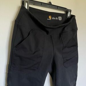 Carhartt Women's Slim Fit Black Pants